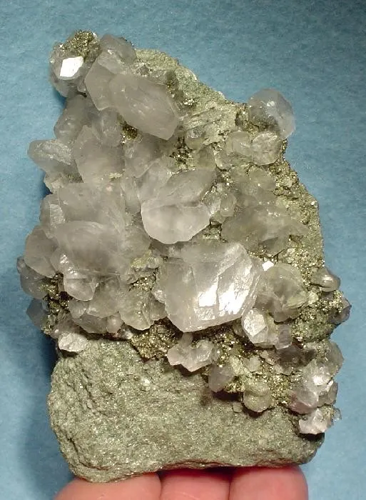 Calcite, Pyrite image