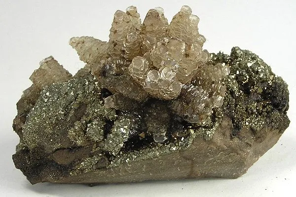Calcite, Pyrite image