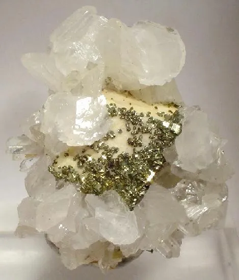 Calcite, Pyrite image