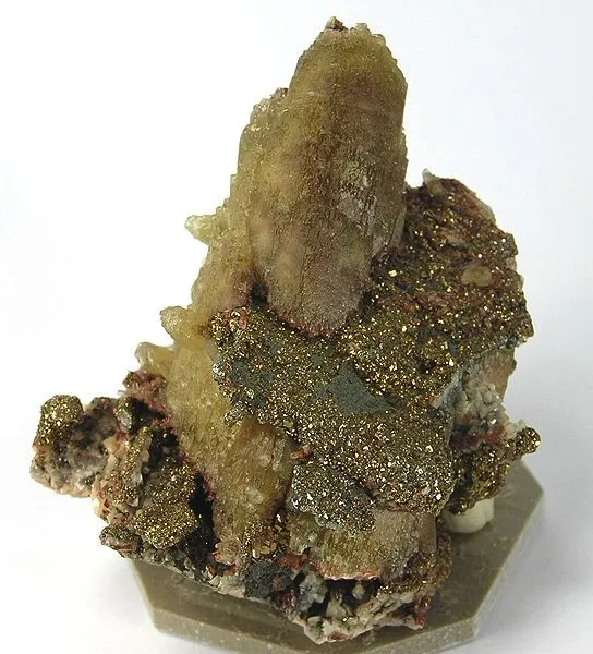 Calcite, Pyrite image