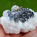 Calcite & Pyrite sphalerite 245 grams - Trepča complex, Mitrovica, Mitrovica District, Kosovo - image 6