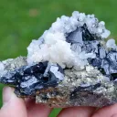 Calcite Pyrite Sphalerite 590 grams - Trepča complex, Mitrovica, Mitrovica District, Kosovo - image 1