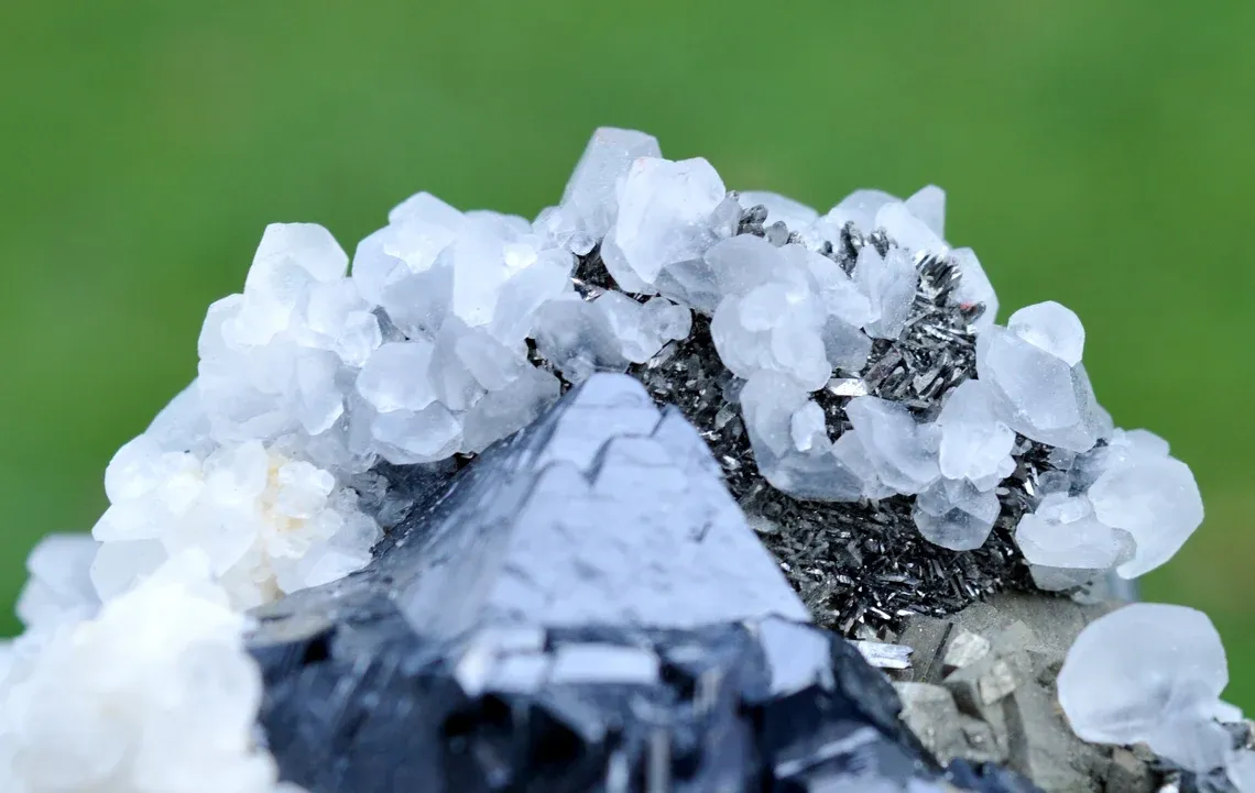 Calcite Pyrite Sphalerite 590 grams - Trepča complex, Mitrovica, Mitrovica District, Kosovo - image 3