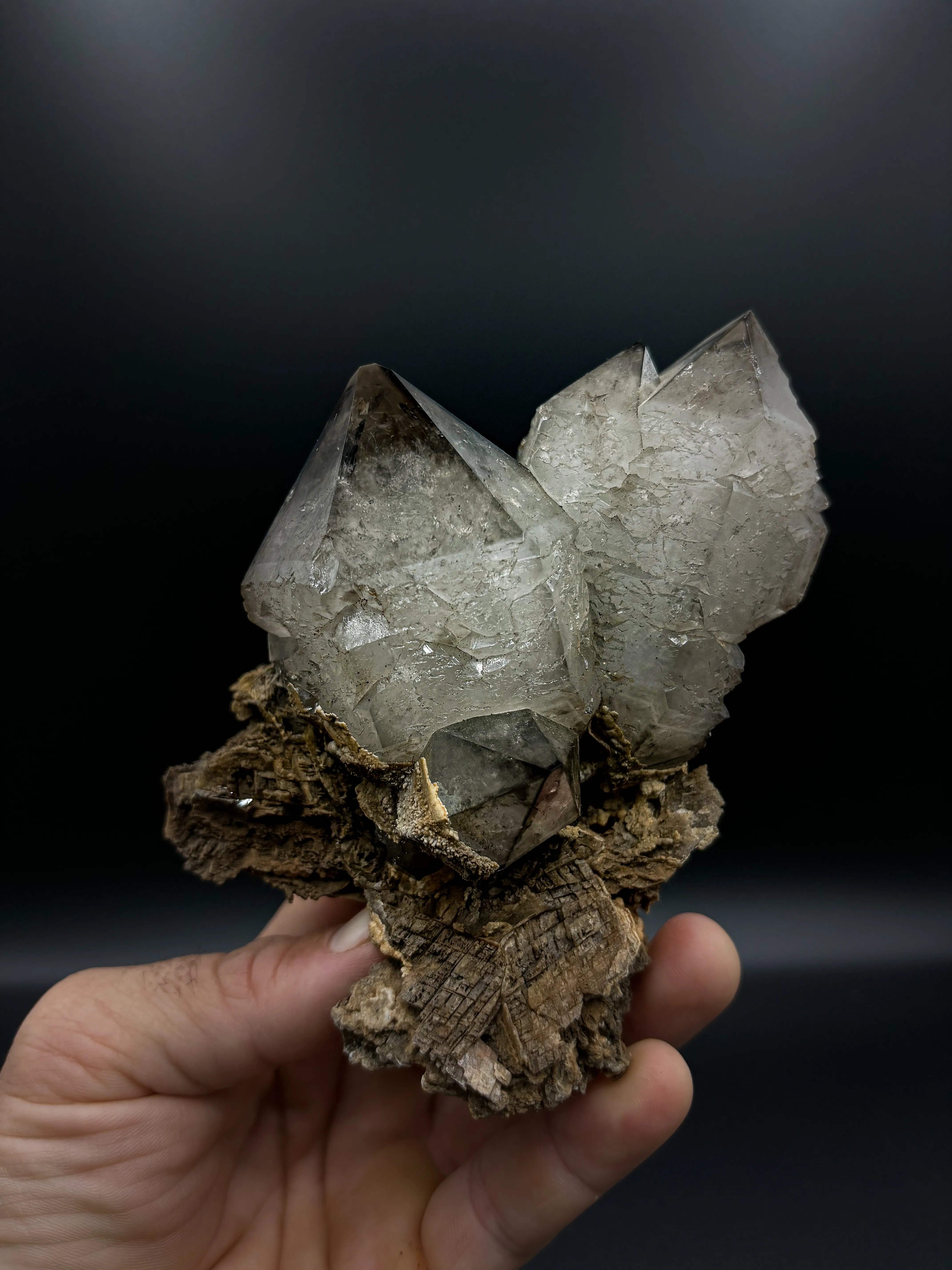 Calcite, Quartz, Smoky quartz from Australia, Western Australia, Pilbara Region - image 2