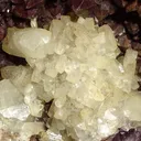 Calcite, Quartz (Var: Amethyst) - image 2