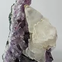 Calcite, Quartz (Var: Amethyst) - image 1