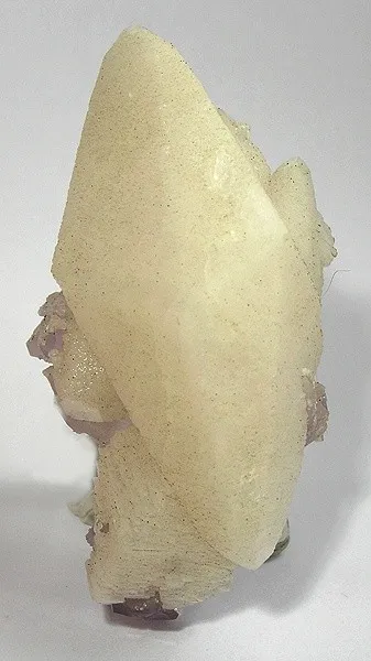 Calcite, Quartz (Var: Amethyst) image