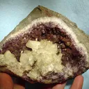 Calcite, Quartz (Var: Amethyst) - image 1