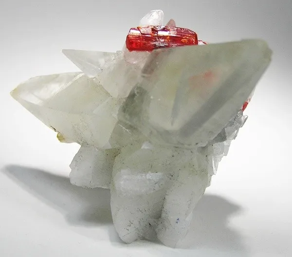 Calcite, Realgar image