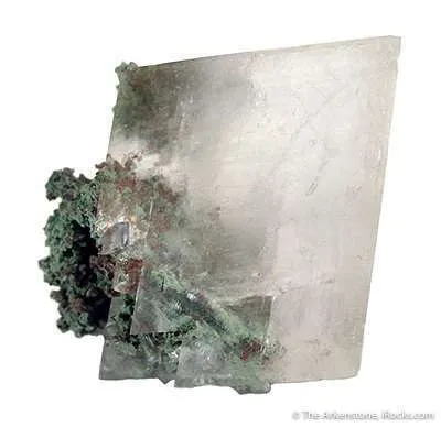 Calcite (Sharp Rhombohedron on Copper) - image 2