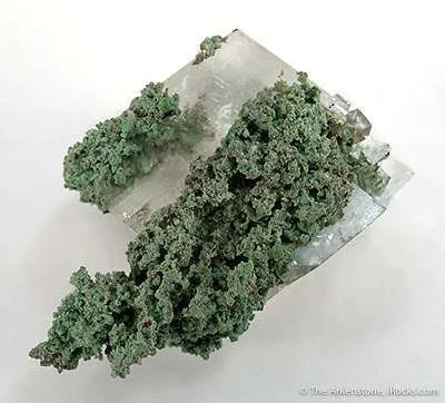 Calcite (Sharp Rhombohedron on Copper) - image 3