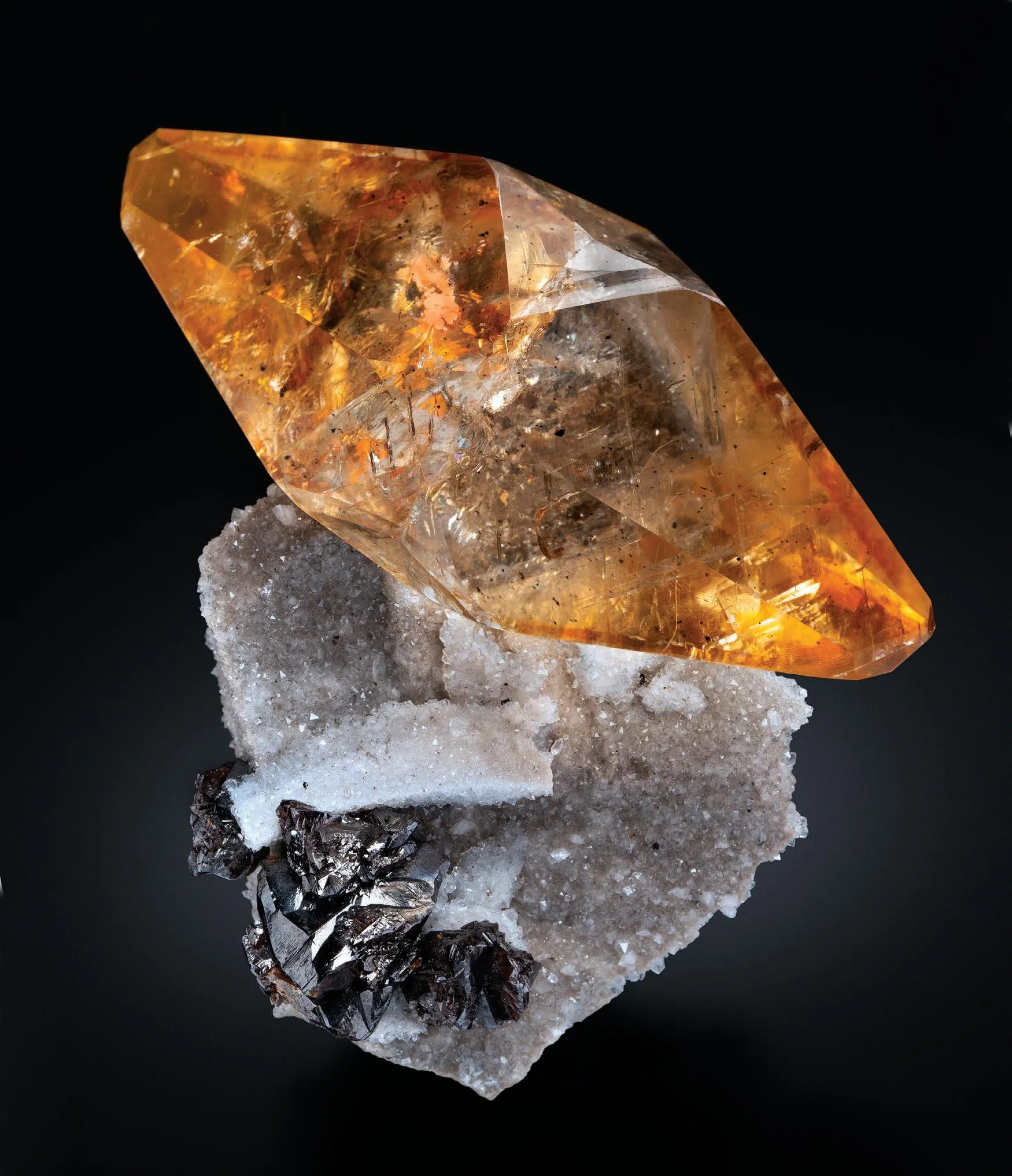 Calcite, Sphalerite - image 1