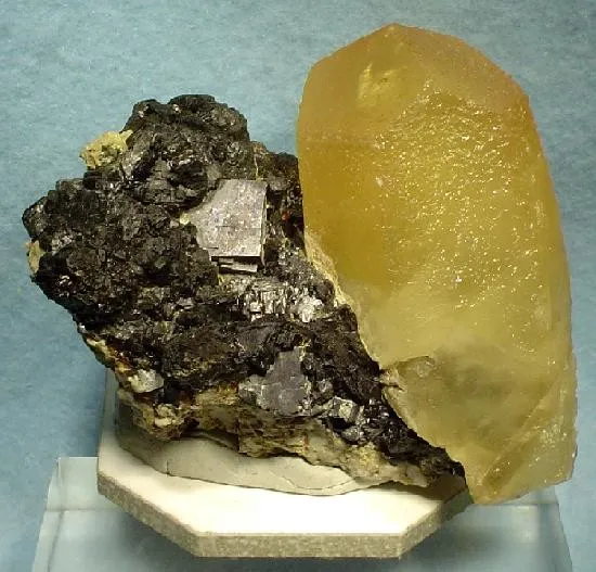 Calcite, Sphalerite, Galena image