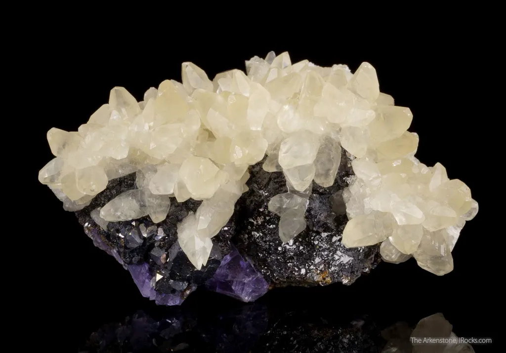 Calcite, Sphalerite, Galena, Fluorite image