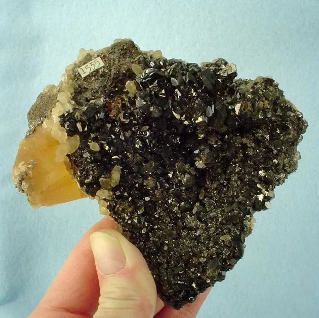 Calcite, Sphalerite, Quartz (Var: Smoky Quartz) - image 2