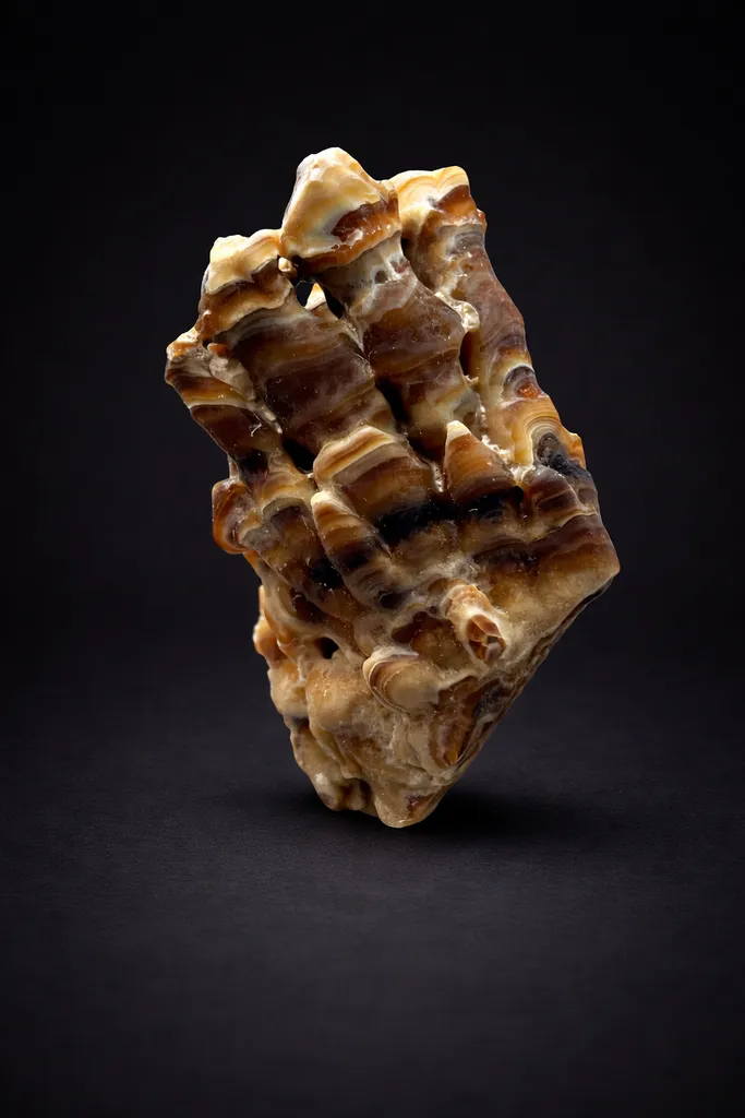 Calcite Stalagmite from tonfite provence midelt morocco image