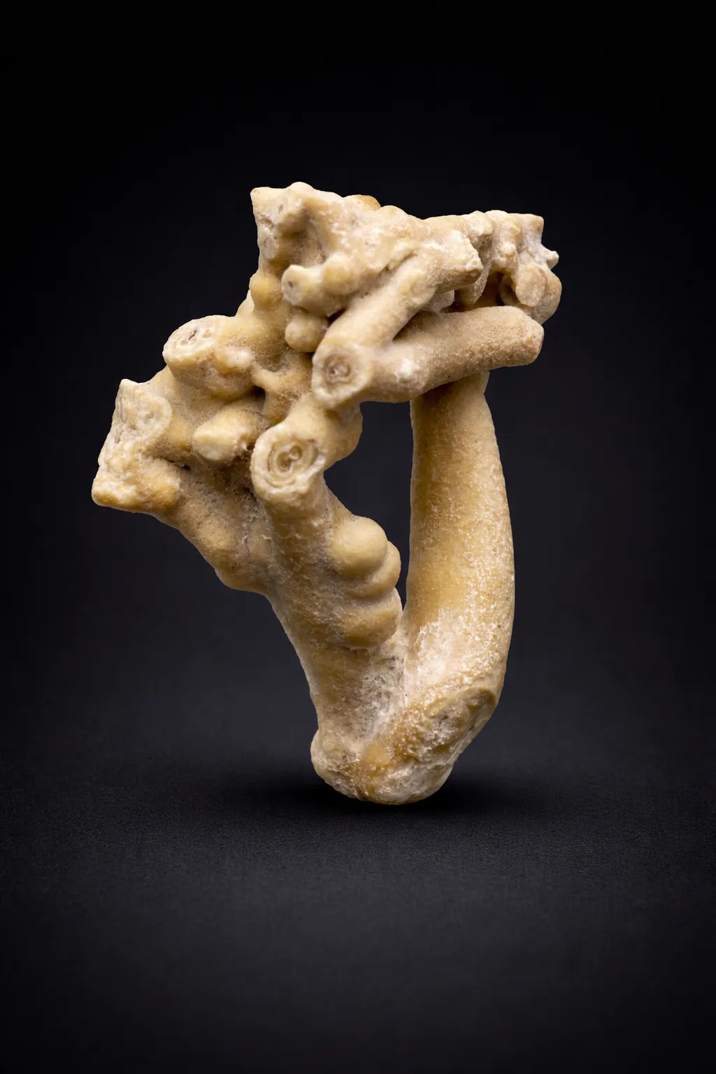 Calcite Stalagmite – Tounfite, Midelt Province, Morocco | Natural Cave Formation Specimen - image 1