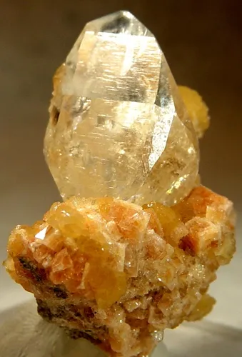 Calcite, Stellerite - image 1