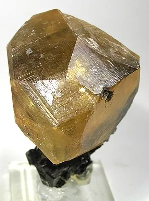 Calcite, Stibnite image