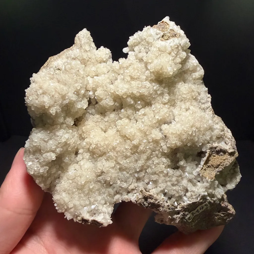 Calcite, Stilbite image