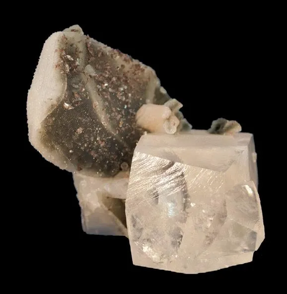 Calcite, Stilbite, Quartz - image 1