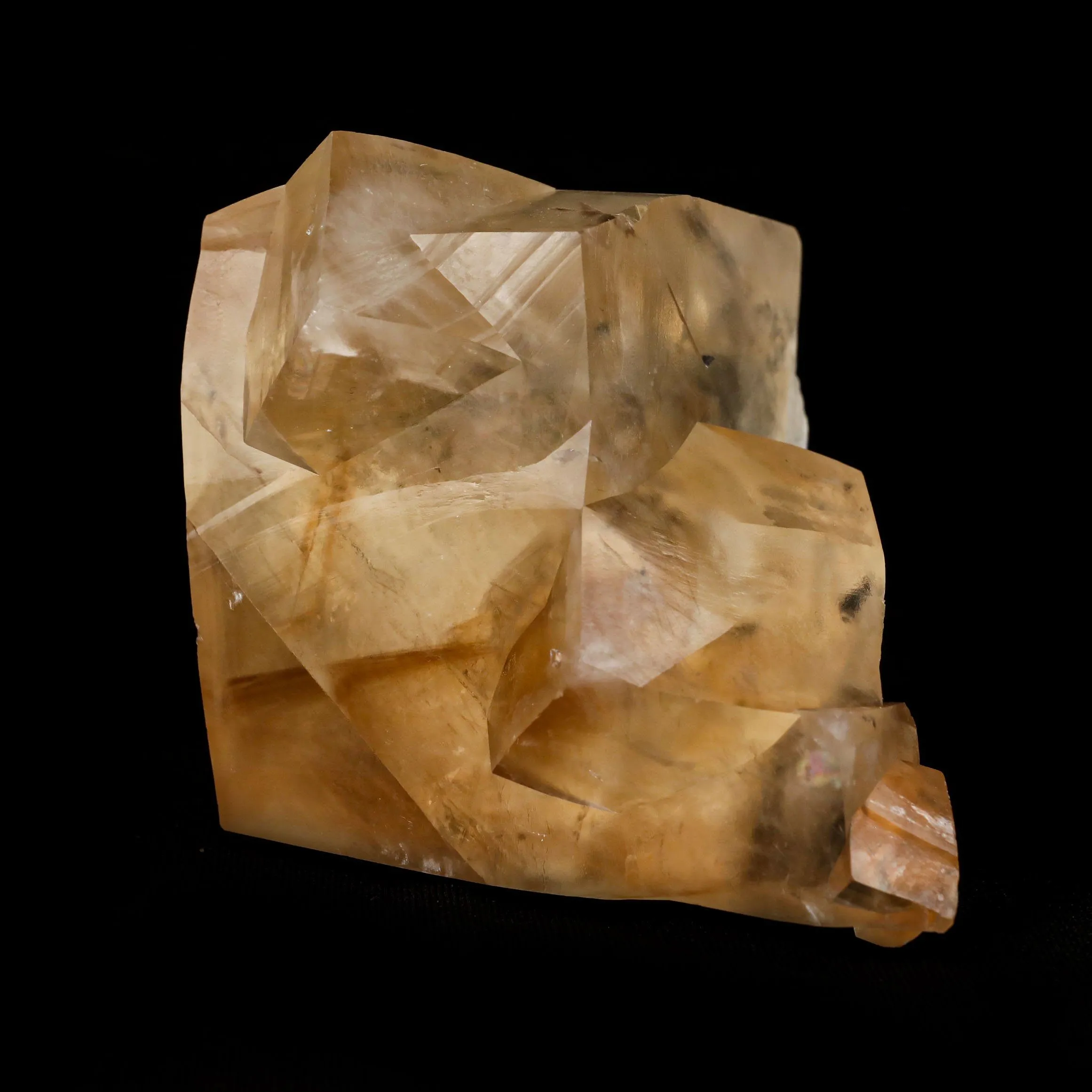 Calcite Terminated Golden Color Natural Mineral Specimen - image 2