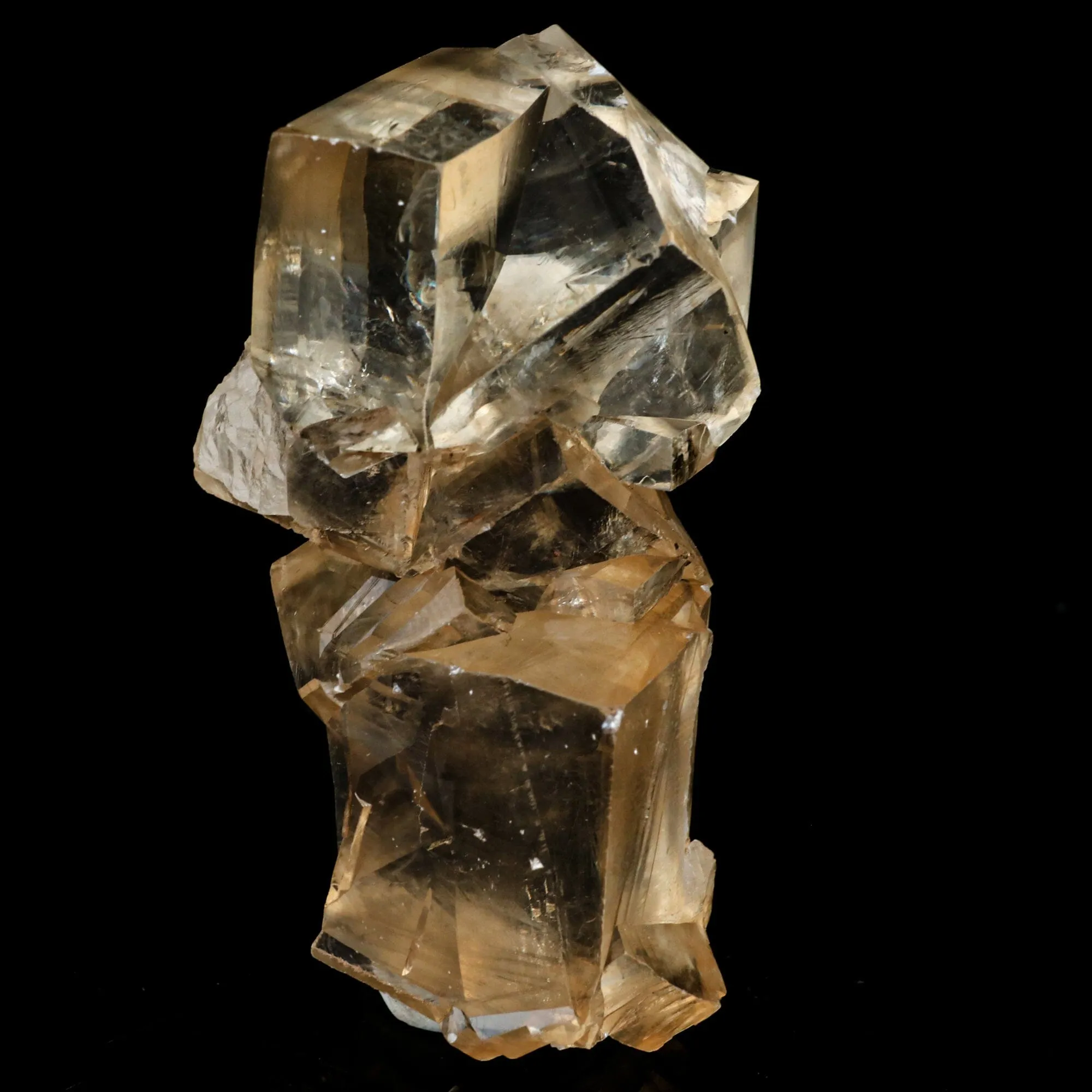 Calcite Terminated Golden Color Natural Mineral Specimen - image 1