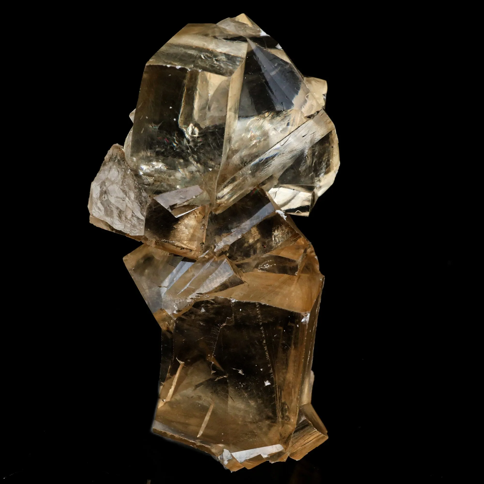 Calcite Terminated Golden Color Natural Mineral Specimen - image 4