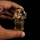 Calcite Terminated Golden Color Natural Mineral Specimen - image 6