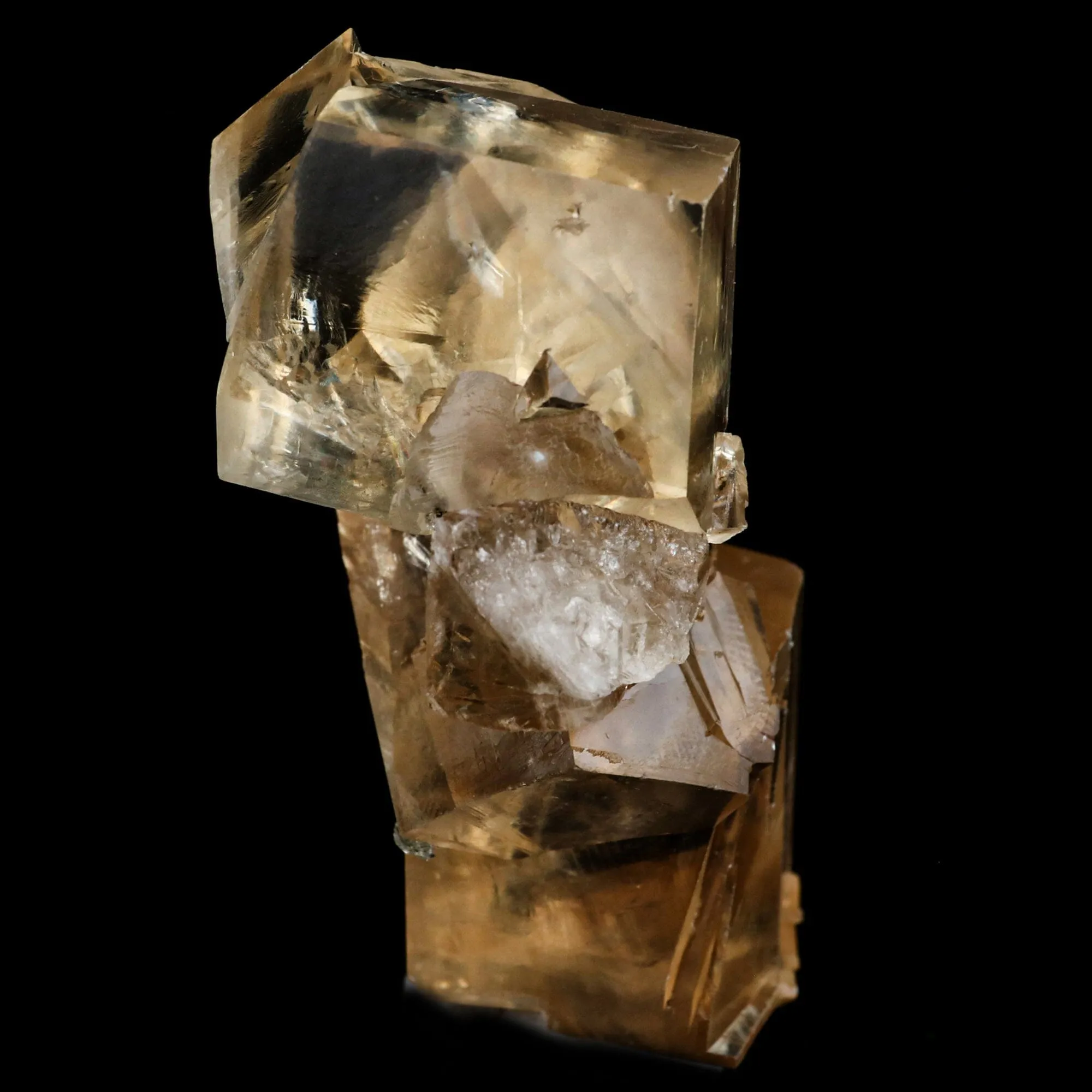 Calcite Terminated Golden Color Natural Mineral Specimen - image 3