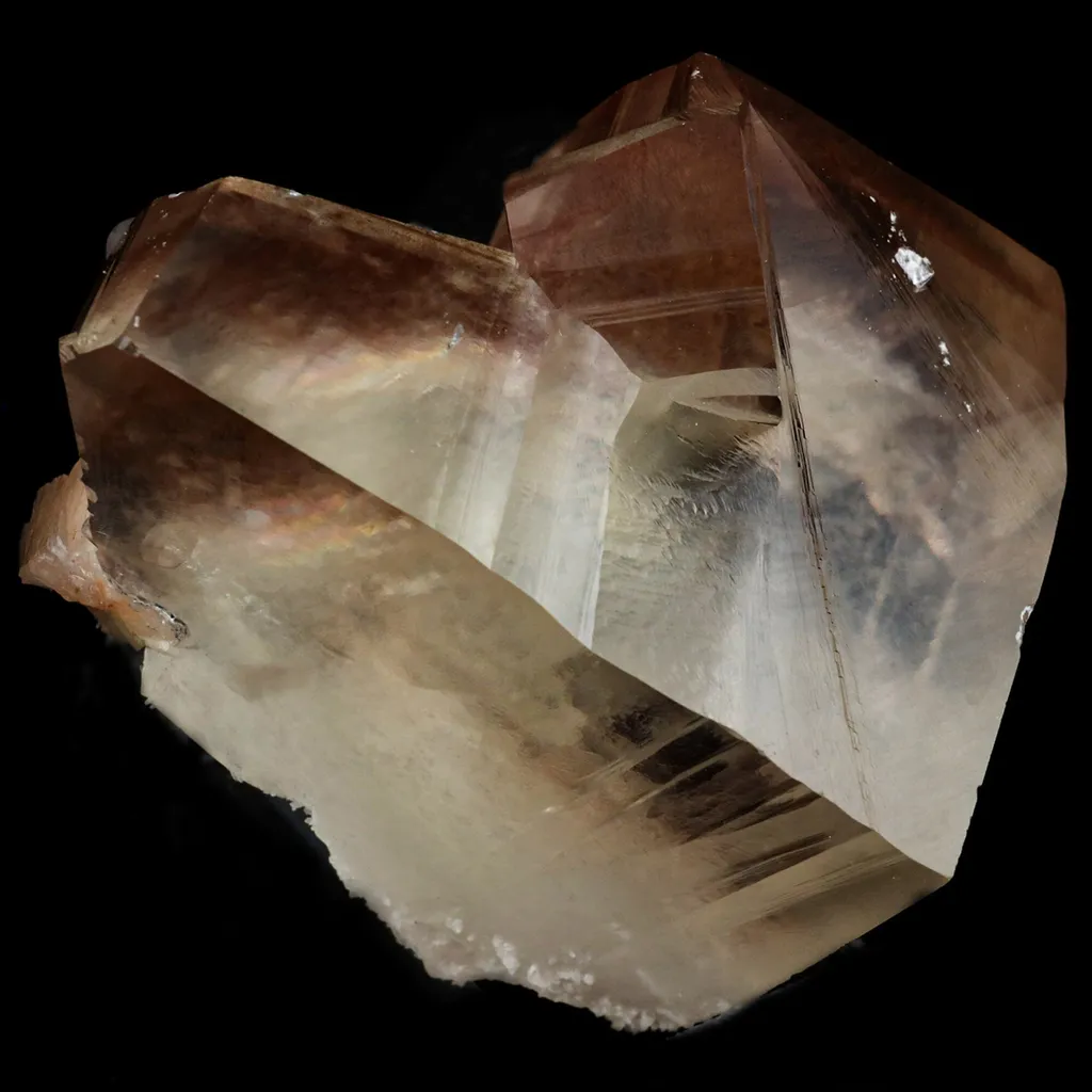 Calcite Terminated Golden Color Natural Mineral Specimen - image 3