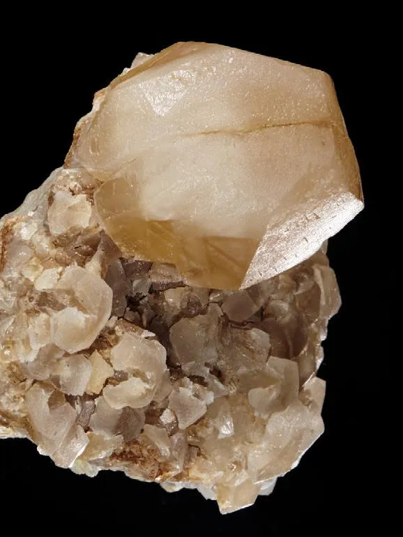 Calcite twin image