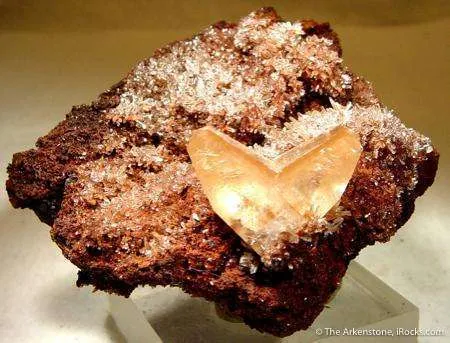 Calcite Twin image
