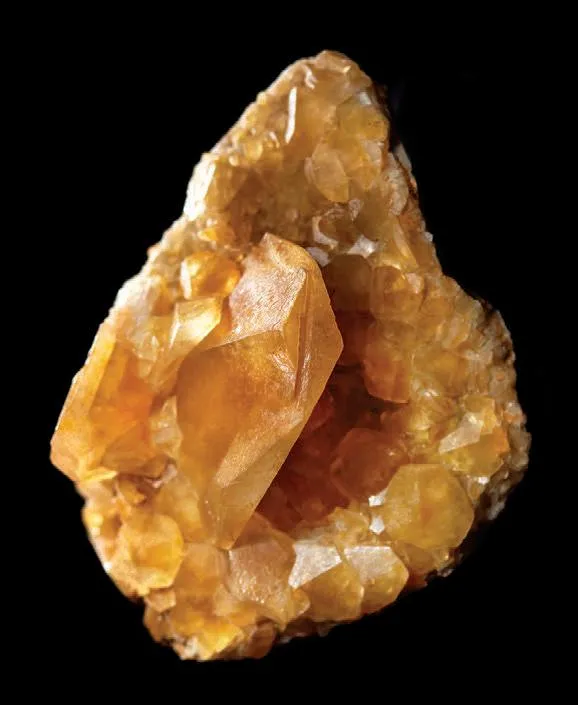 Calcite twin image
