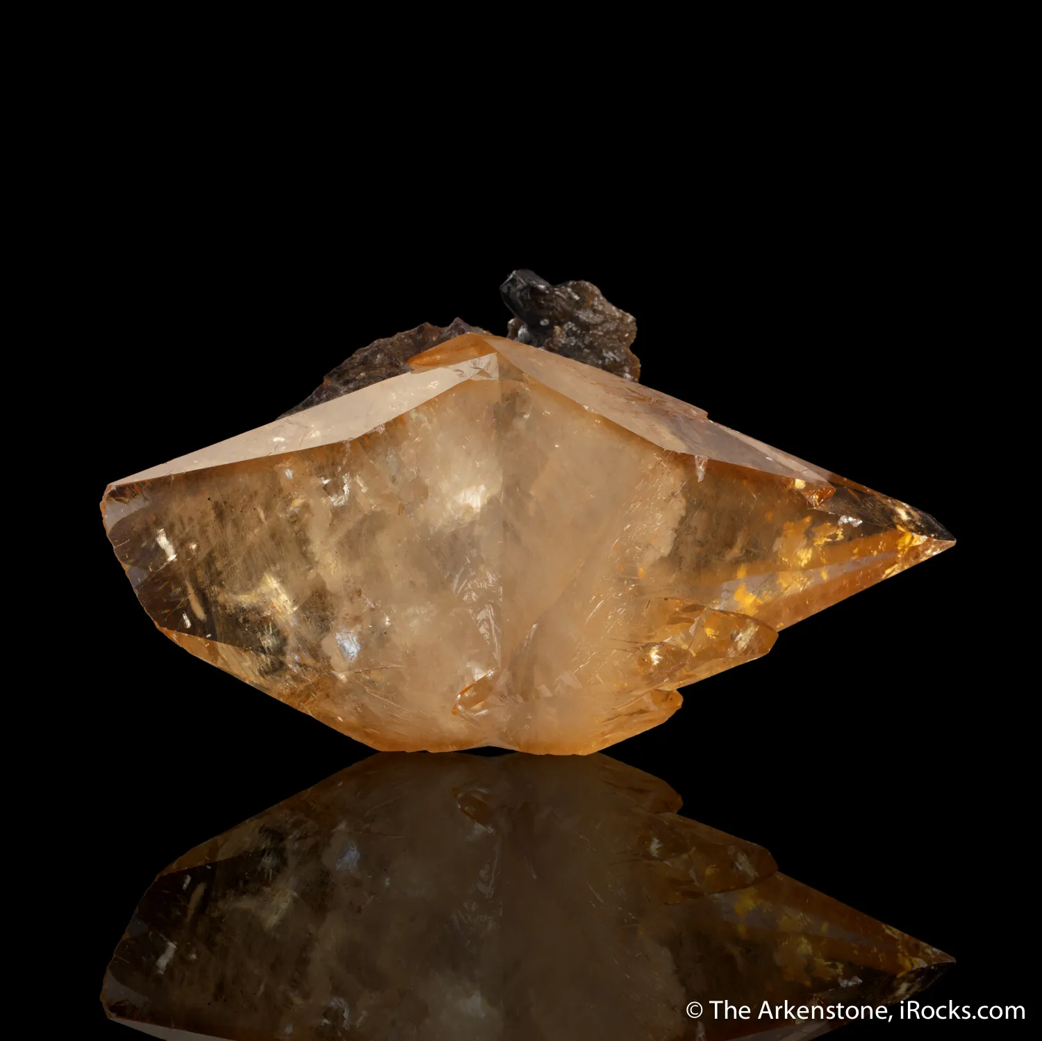 Calcite (twin) on Sphalerite - image 4