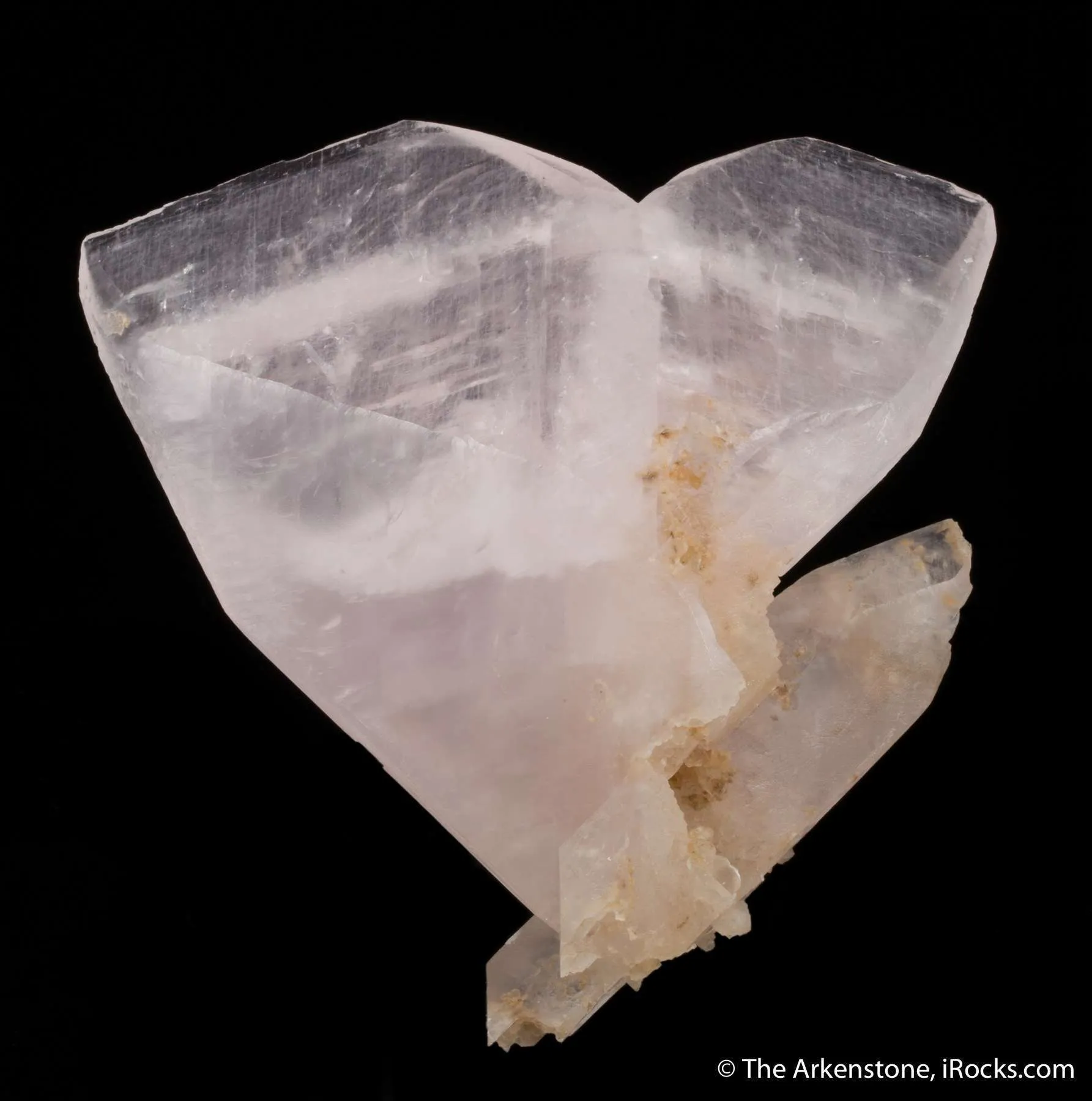 Calcite (twin) var. Manganoan (fluor.) - image 5