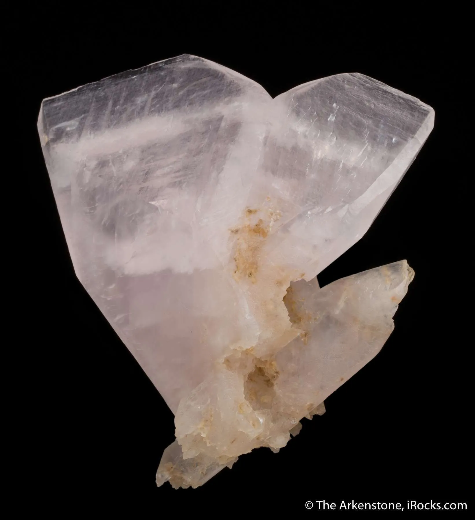 Calcite (twin) var. Manganoan (fluor.) - image 6