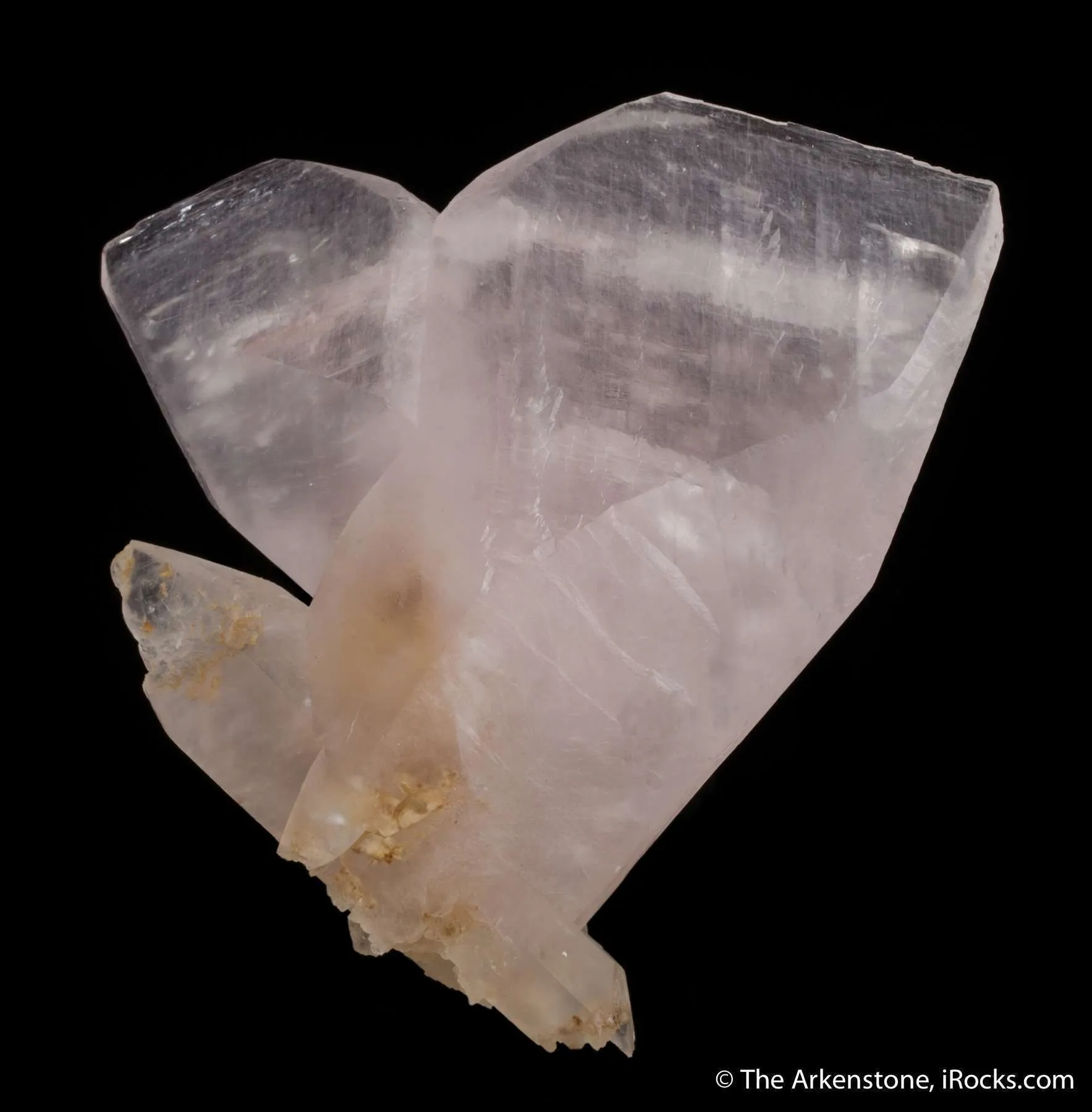 Calcite (twin) var. Manganoan (fluor.) - image 3
