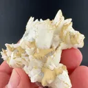 Calcite (twin) with Quartz - image 1