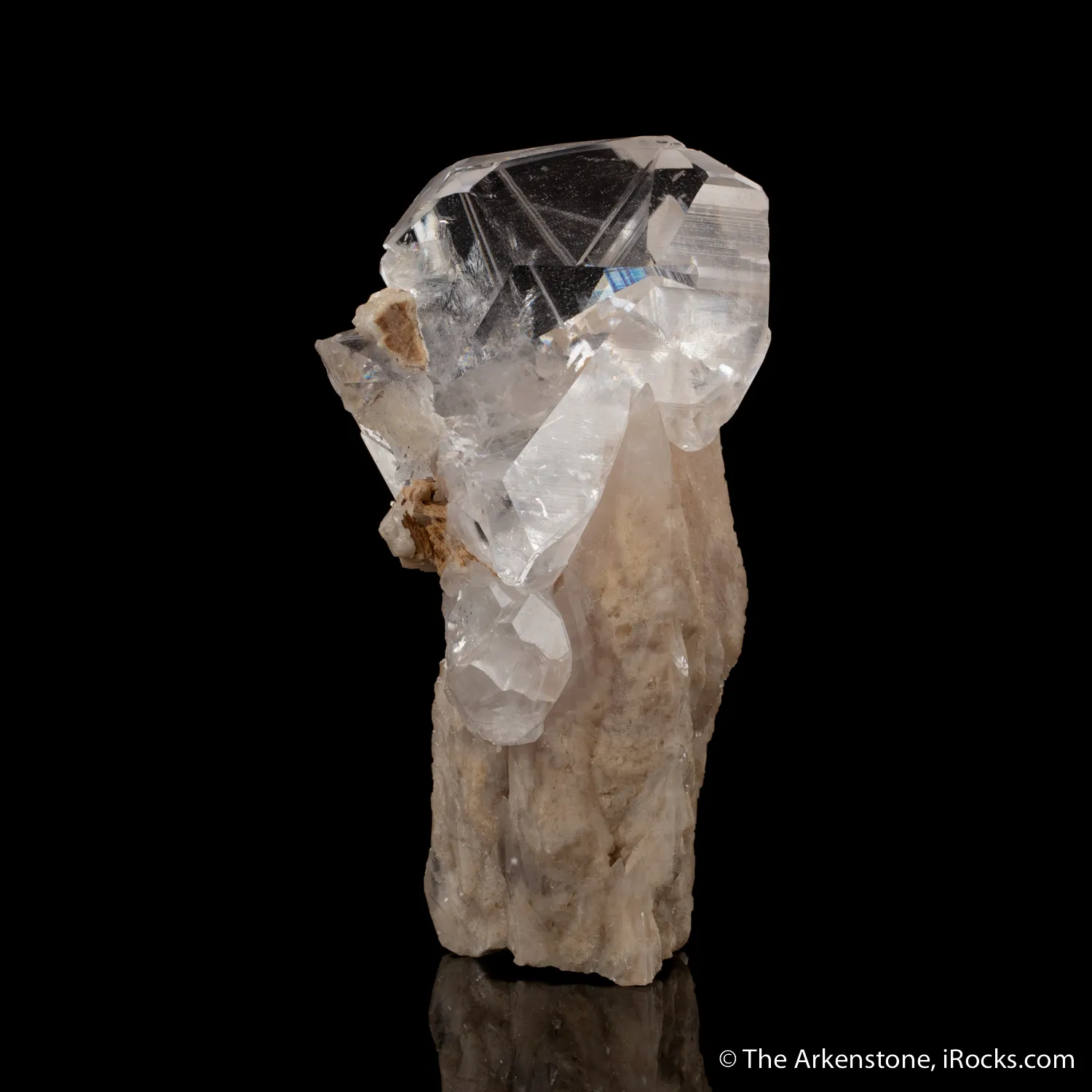 Calcite (twinned) on Calcite - image 1