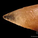 Calcite (twinned) on Fluorite - image 2