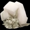 Calcite (Twinned) on Quartz - image 3