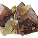 Calcite (Twinned) With Hematite - image 1