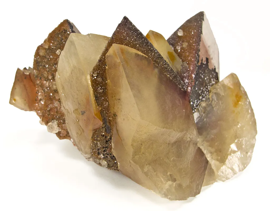 Calcite (Twinned) With Hematite - image 4