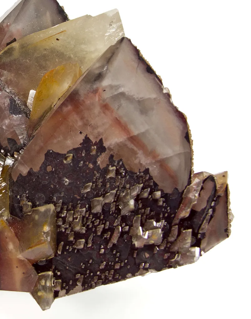 Calcite (Twinned) With Hematite - image 3