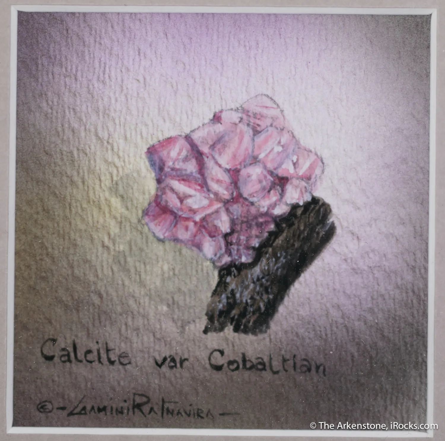 Calcite var. Cobaltian - image 3