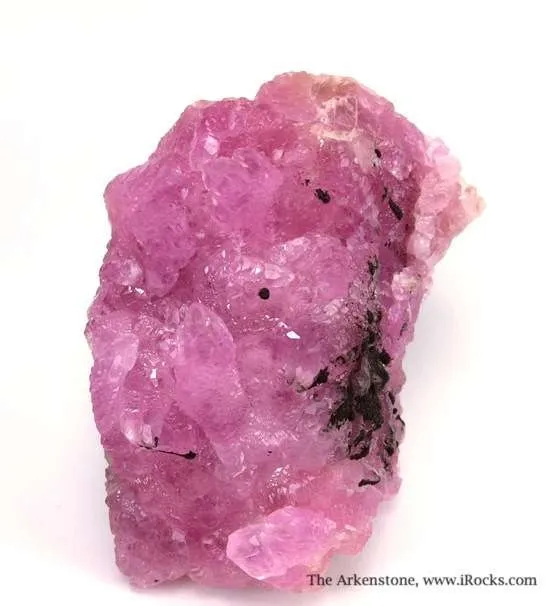 Calcite Var. Cobaltian With Copper - image 3
