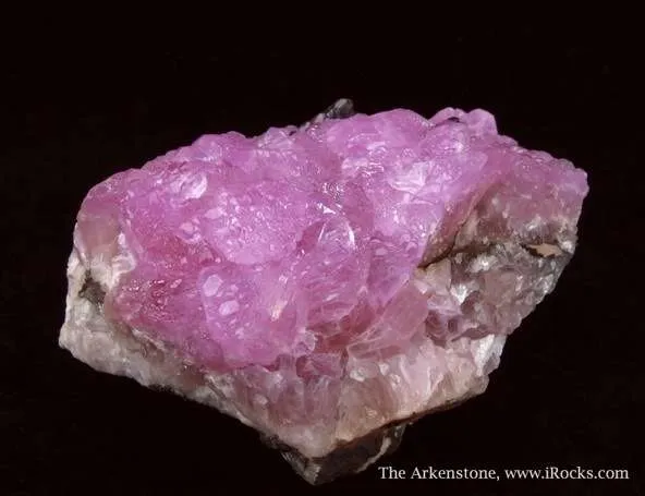 Calcite Var. Cobaltian With Copper - image 4