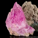 Calcite var. Cobaltian with Kolwezite - image 6