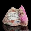 Calcite var. Cobaltian with Kolwezite - image 5